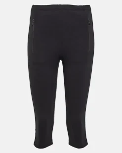Cropped-Leggings Schwarz