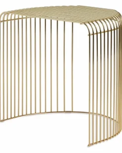 Curva Beistelltisch - Gold
