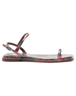 D-Amber - Sandalen mit Allover-Print - Sandalen - Damen - Bunt
