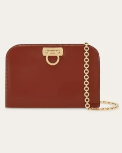 Damen Diana Clutch (S) Braun