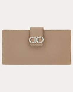 Damen Geldbörse Beige