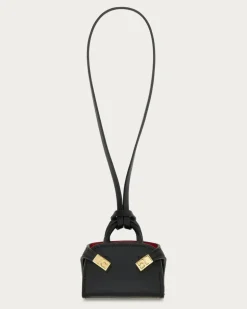 Damen Hug Mini-Charm Schwarz
