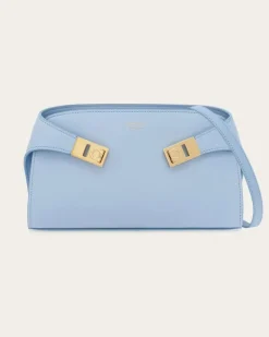 Damen Hug Mini Umhängetasche Blau