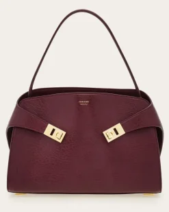 Damen Hug Soft Schultertasche (M) Violett