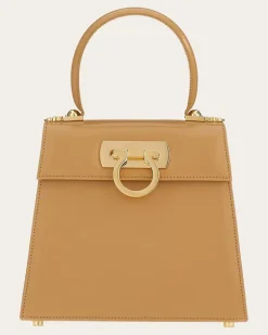 Damen Iconic Top Handle (S) Beige