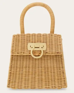 Damen Iconic Top Handle (S) Beige