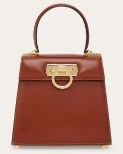 Damen Iconic Top Handle (S) Braun