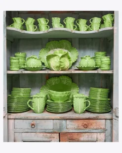 Damen Lettuce Ware Servierschüssel in Grün Green