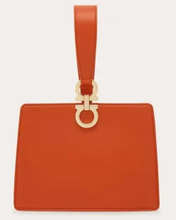 Damen Mini-Clutch Orange