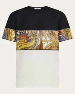 Damen Pullover mit Rooster-Print Mehrfarbig
