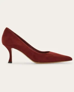 Damen Pumps Rot Größe 5