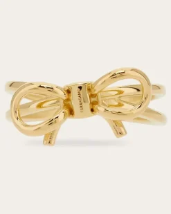 Damen Ring mit Schleife (54mm) Gold