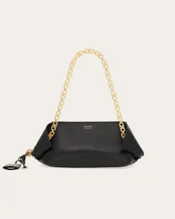 Damen Schultertasche (S) Schwarz