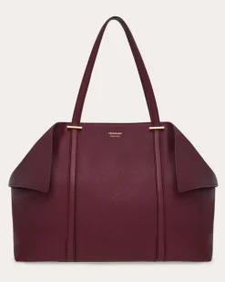 Damen Totebag (L) Violett