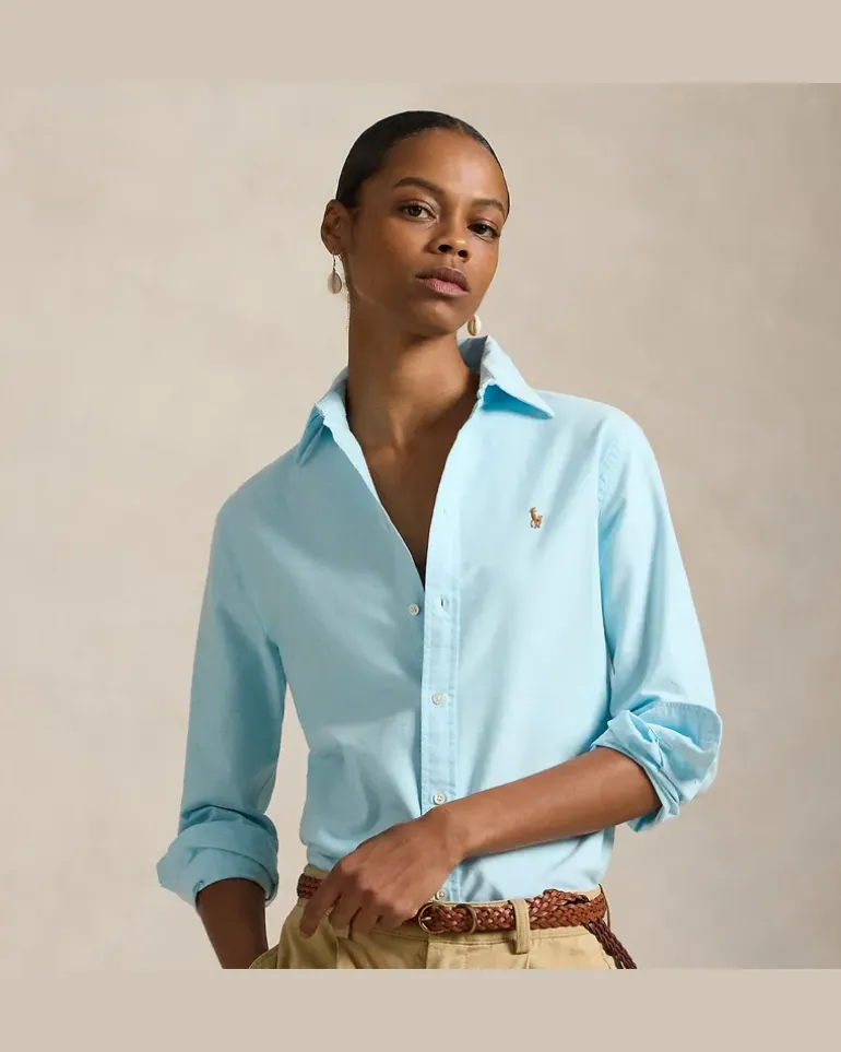 Das klassische Classic-Fit Oxfordhemd Blue