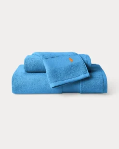 Das Polo-Handtuch und Blue