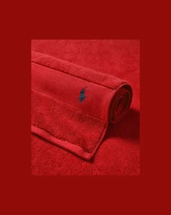 Das Polo und Badematte Red