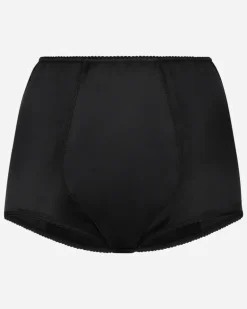 Das Sinnliche Sicilia-schwarz Veredelt Die Stylishe Taillenpanty Von . Sie Können Sie Sowohl Als Unterwäsche Als Auch Zu Transparenten Kleidern Tragen; Um Ihren Looks Einen Glamourösen Touch Zu Verleihen. - Frau Unterwäsche Seide