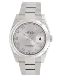 Datejust Roman Numerals 36mm watch - Silber