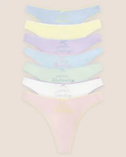 Days of the Week String (7er Paket) - Mehrfarbiges Pastell