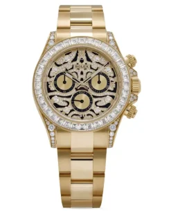 2024 Daytona Armbanduhr mit Diamanten 40mm - Schwarz