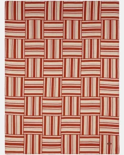 Decke aus Wolle und Kaschmir Beige