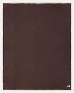Decke Clergy aus Wolle Braun