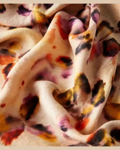 Decke Firmamento aus Leinen Multicolor