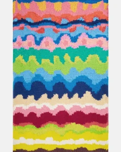 Decke Levy aus Kaschmir und Wolle Multicolor