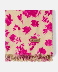 Decke Sharpei aus Baumwolle und Leinen Beige