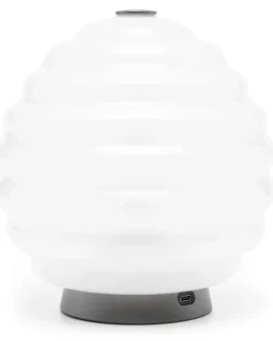 Deco Luce Lampe (19cm x 25cm) - Nude