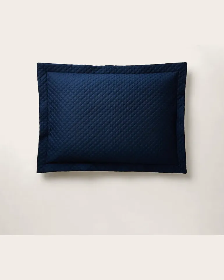 Dekokissenbezug mit Argyle-Muster Blue