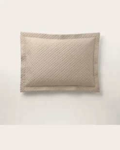 Dekokissenbezug mit Argyle-Muster Natural