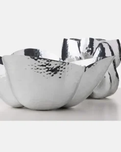 Deko-Schale Cloud Silber
