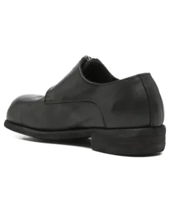 Derby-Schuhe mit Reißverschluss - Schwarz