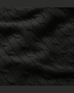 Die klassische Tagesdecke aus Kaschmir Black