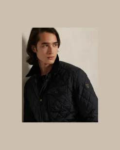 Die Steppjacke Beaton Black