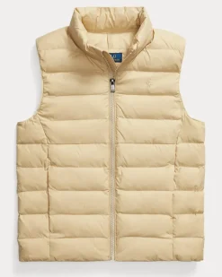 Die verstaubare Steppweste Colden Cream