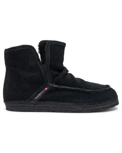 D-Lukas - Stiefeletten aus Leder mit Innenfutter - Stiefel - Herren - Schwarz