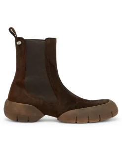 D-Mathieu - Stiefel aus Wildleder mit Gummisohle - Stiefel - Herren - Braun