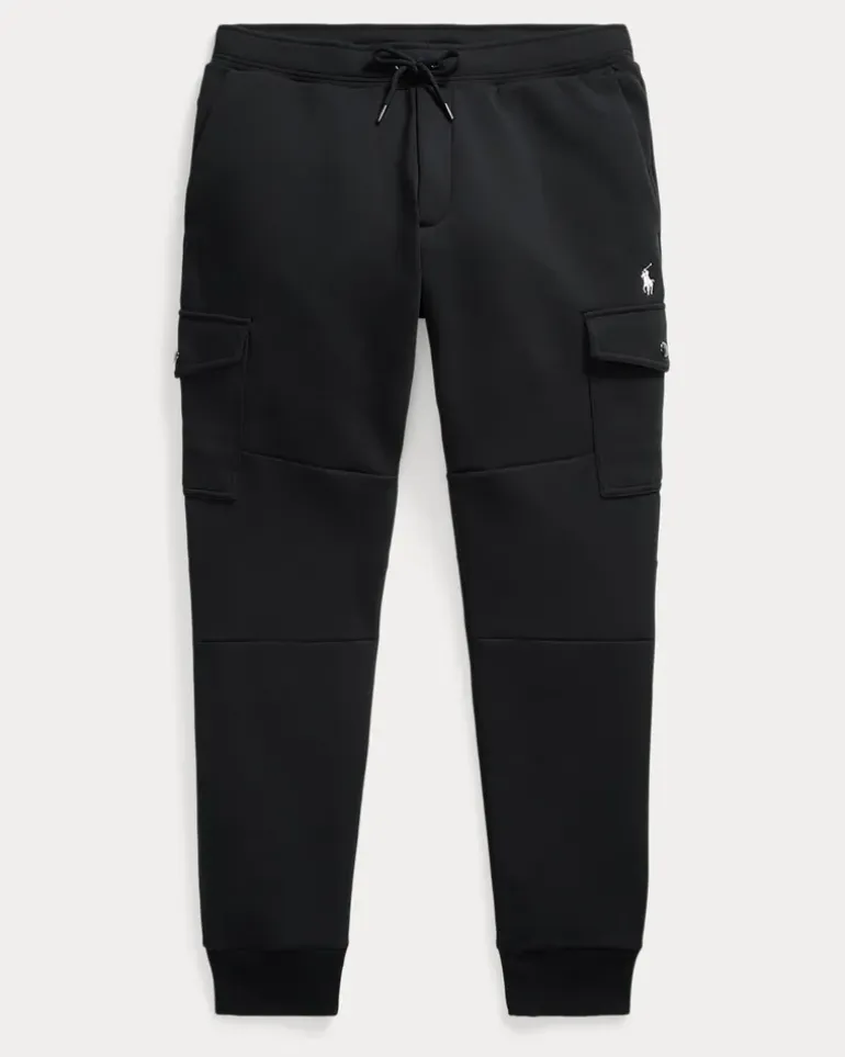 Doppellagige Cargo-Jogginghose Black