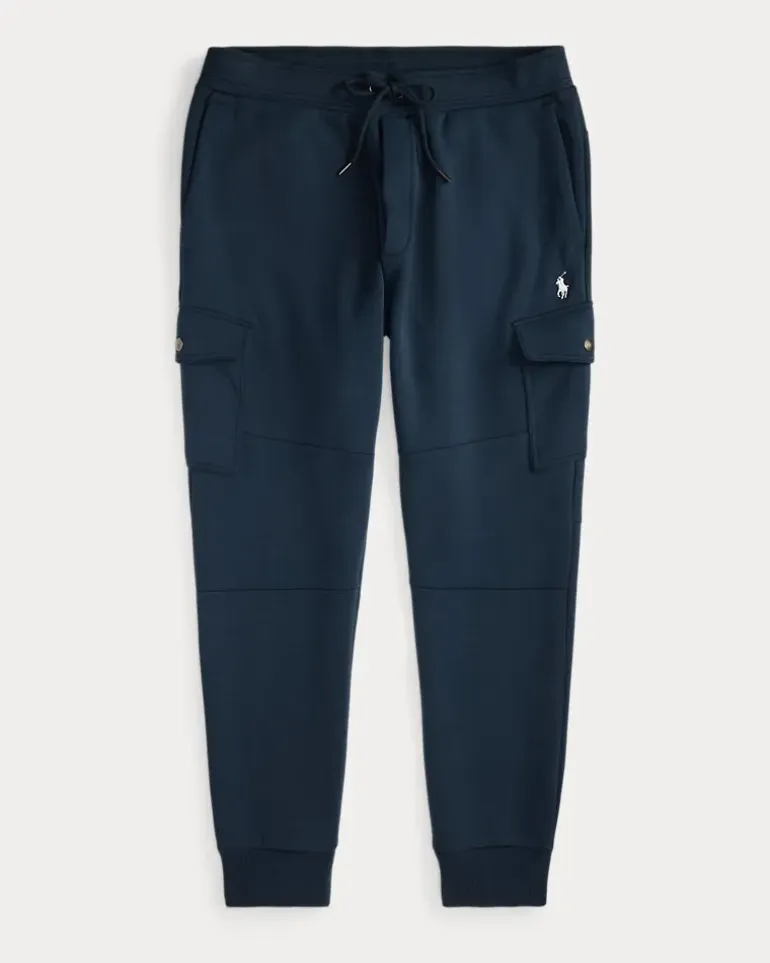 Doppellagige Cargo-Jogginghose Blue