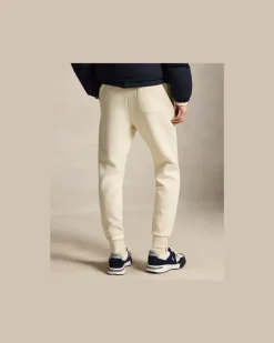 Doppellagige Jogginghose Cream