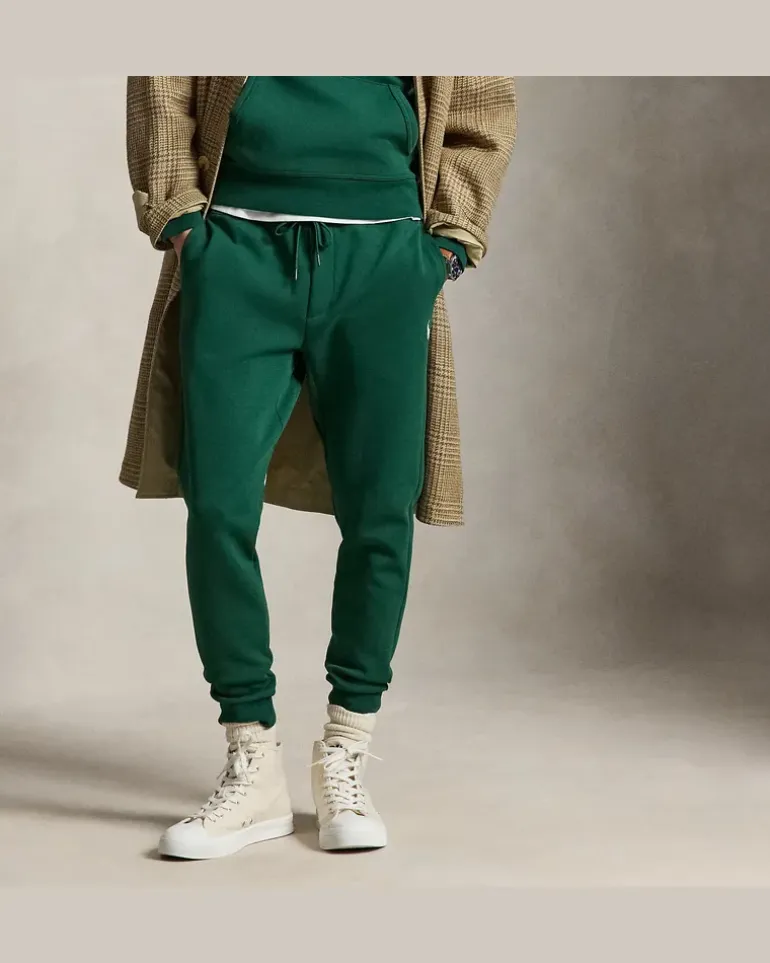 Doppellagige Jogginghose Green