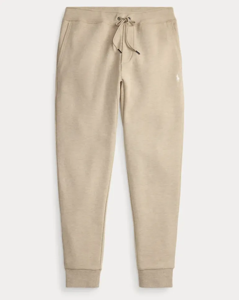 Doppellagige Jogginghose Tan