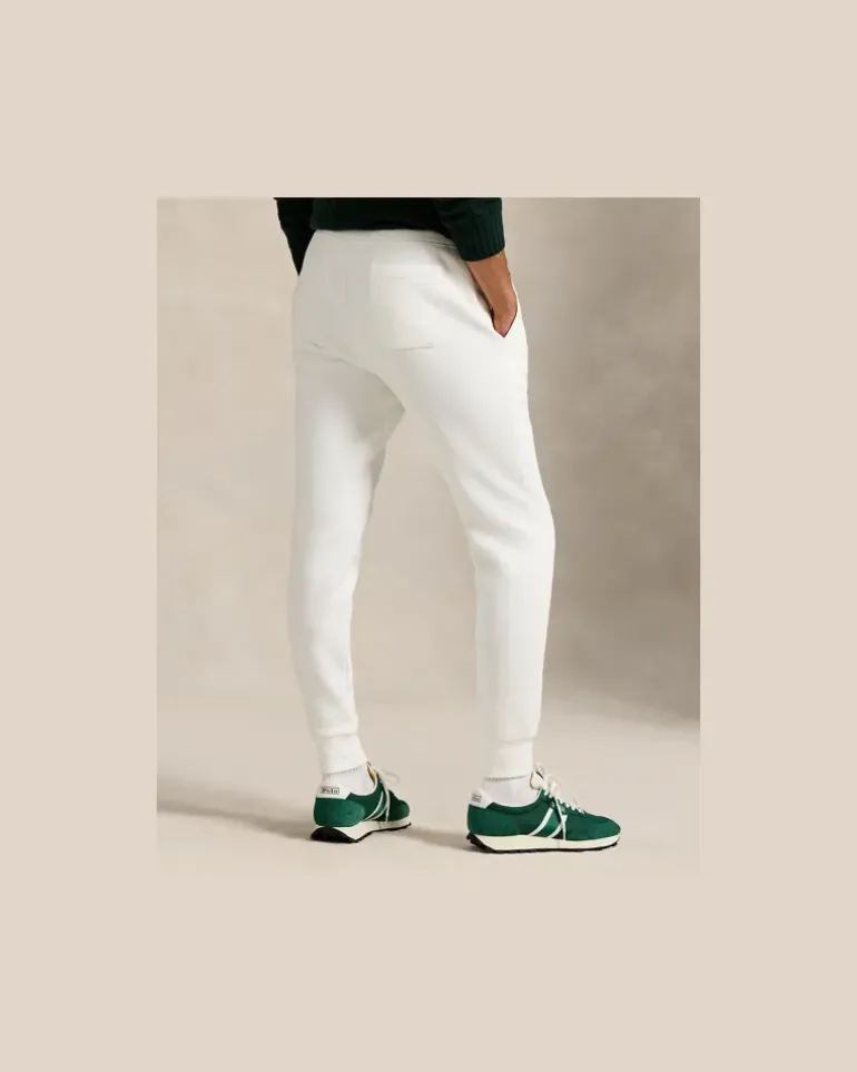 Doppellagige Jogginghose White