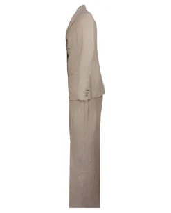 Doppelreihiger Anzug - Nude
