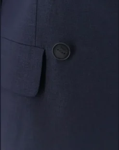 Doppelreihiger Rocchetta Anzug - Blau