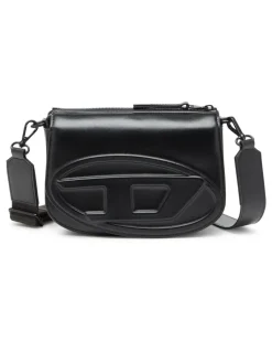 1DR-Camera Bag aus hochwertigem Leder - Schultertaschen - Unisex - Schwarz