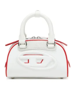 1DR Dome-Colourblock-Kleine-Bowling-Tasche - Schultertaschen - Damen - Weiss